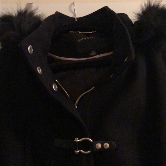 Ivanka Trump Black wool coat - Picture 2 of 6